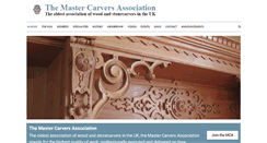 Desktop Screenshot of mastercarvers.co.uk
